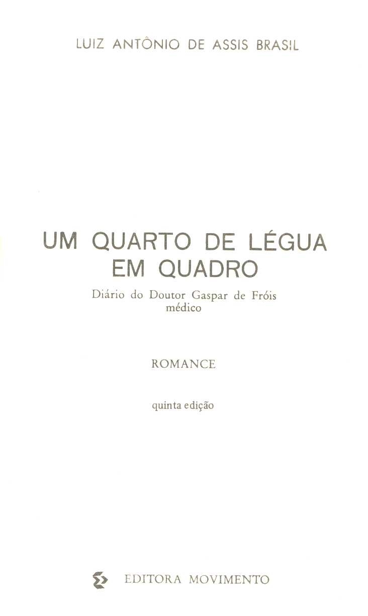 Um quarto de légua em quadro
