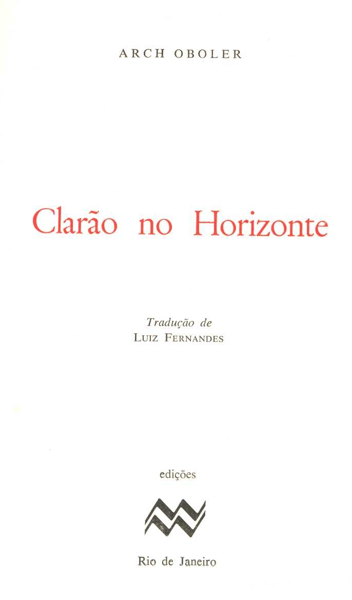 Clarão no horizonte
