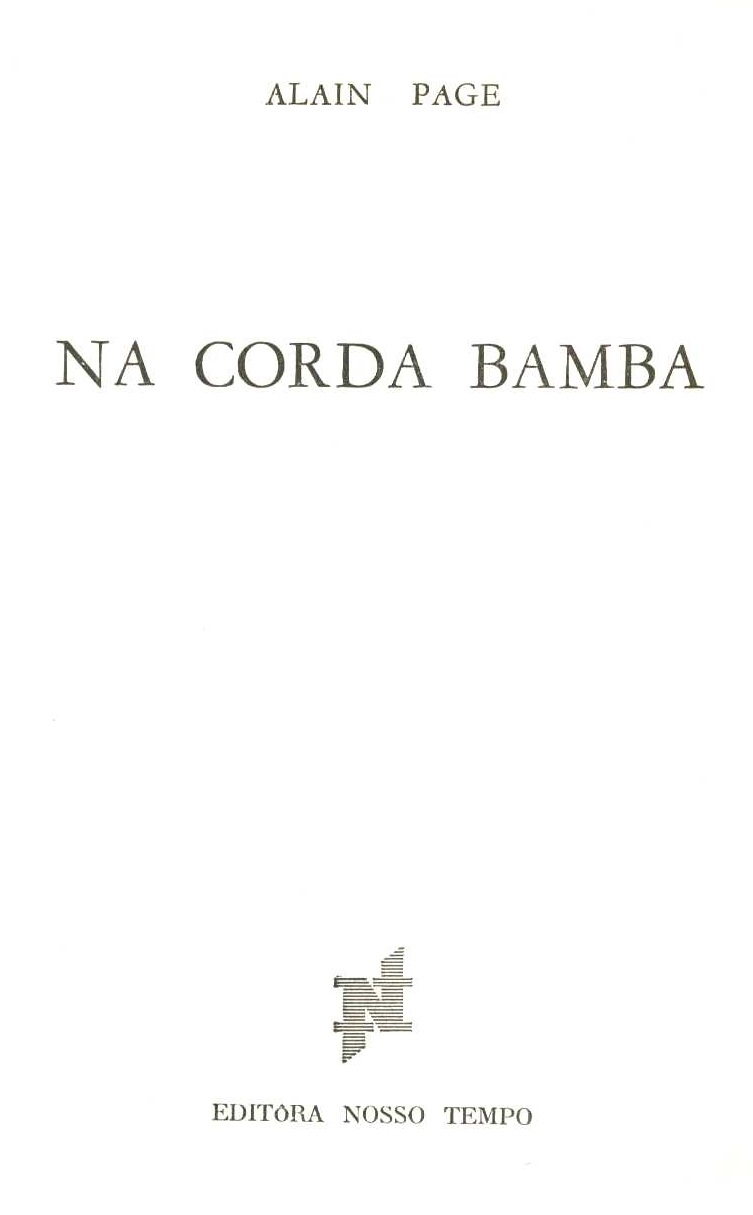 Na corda bamba