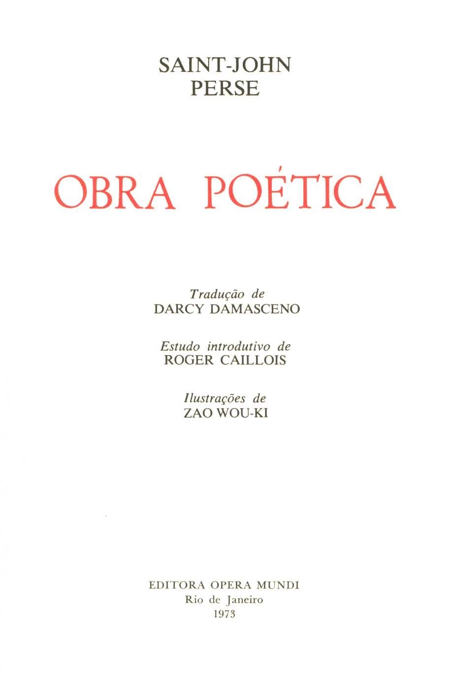 Obra poética