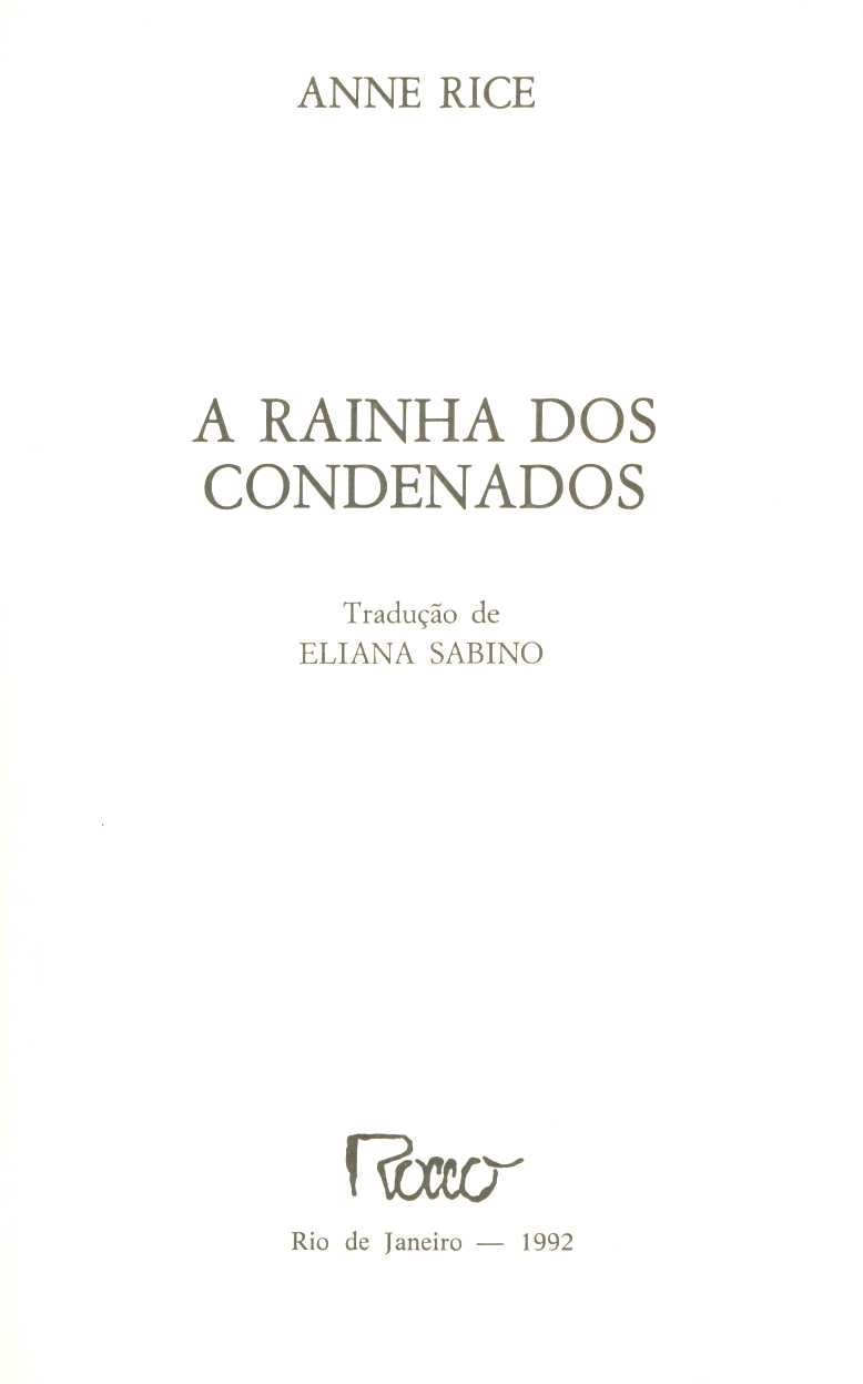 A Rainha dos Condenados