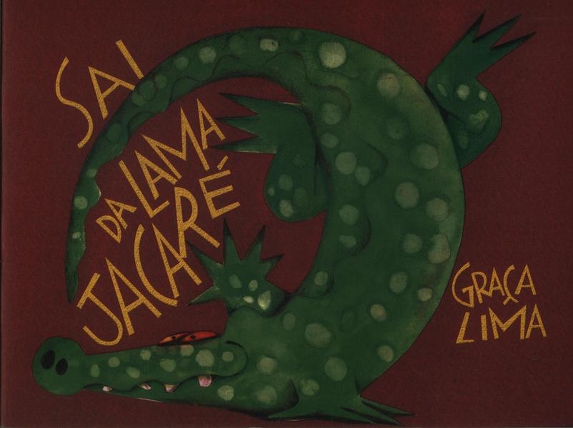 Sai da lama jacaré
