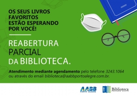 Reabertura Parcial da Biblioteca: já agendou seu horário?