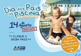 Natação: evento do Dia Dos Pais transferido para o dia 14!