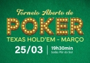 Torneio Aberto de Poker Texas Hold'em: etapa de março