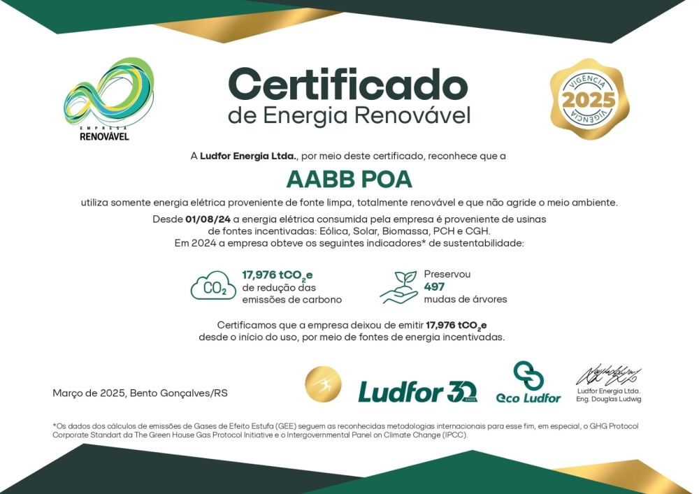 Certificado de Energia Renovável