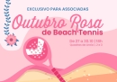 Outubro Rosa: Beach Tennis