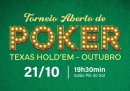Torneio Aberto de Poker Texas Hold'em  etapa de outubro