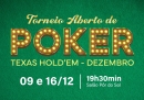 Torneio Aberto de Poker – Texas Hold’em