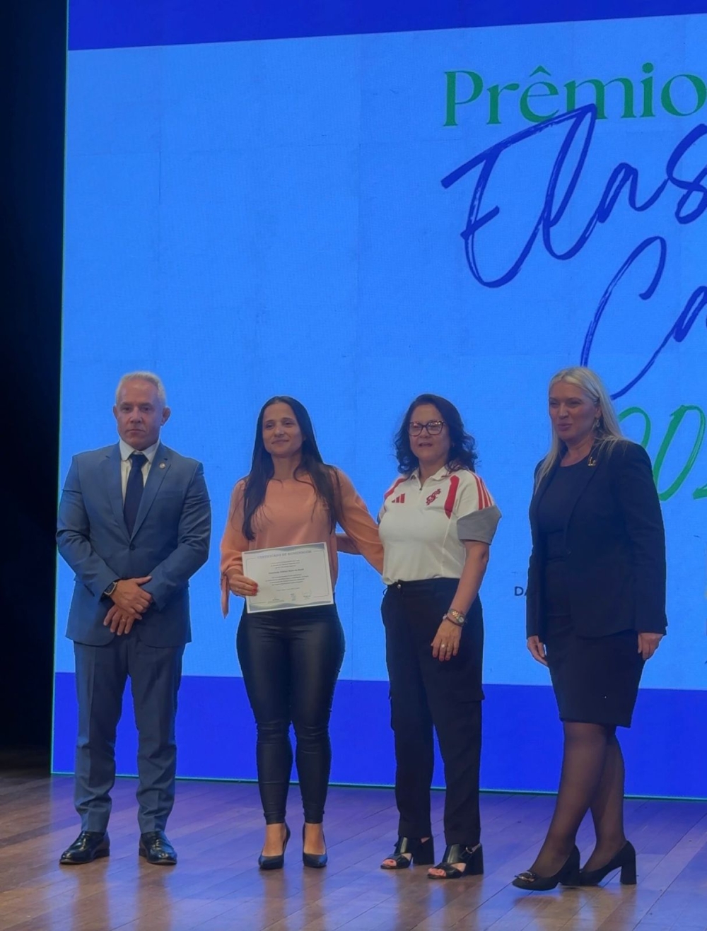 Homenagem da Secretaria Extraordinária da Copa do Mundo Feminina de Futebol 2027