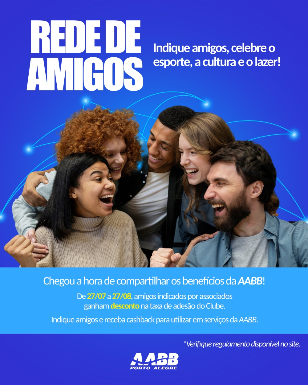 Vantagens para você e seu amigo!