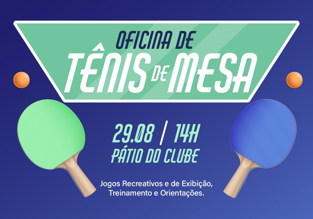 Oficina de Tênis de Mesa
