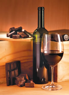 O encontro do vinho e chocolate na AABB!