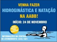 Exercite-se nas piscinas do Clube!