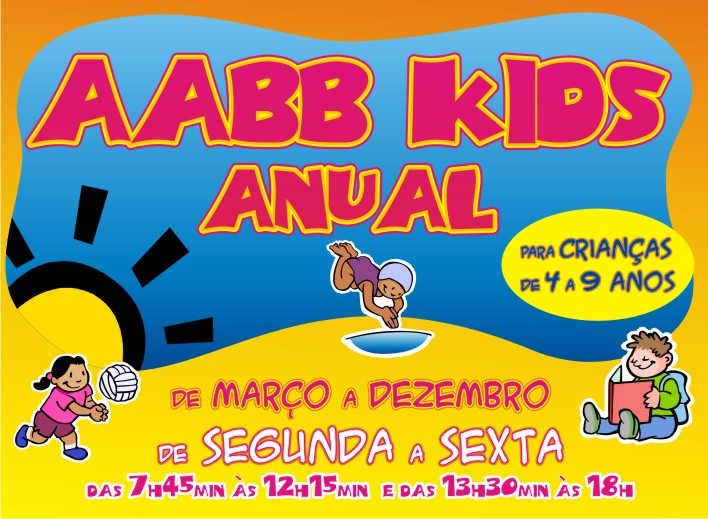 AABB Kids verão: as férias do seu filho nunca mais serão as mesmas!