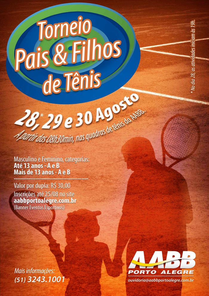 XVI Torneio de Tênis por Equipes - AABB Porto Alegre