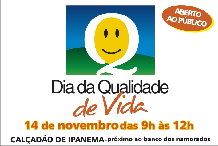 Está chegando o Dia da Qualidade de Vida