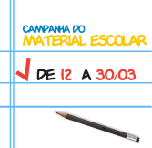 AABB recebe doação de material escolar