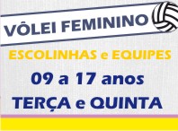 Escolinhas e equipes de Vôlei Feminino