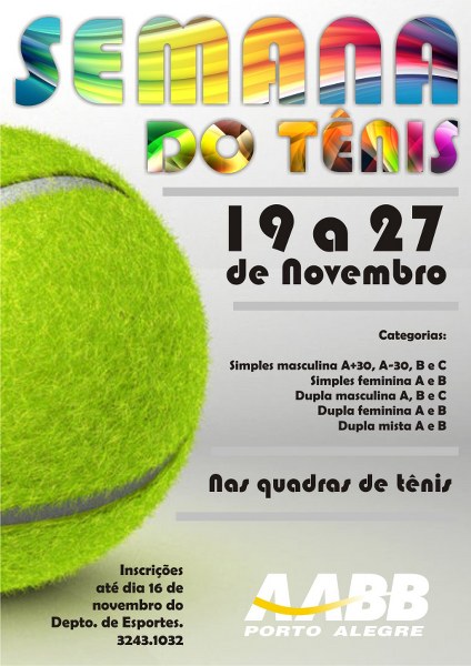 Confira os resultados da Semana do Tênis