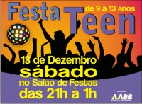 Festa Teen promete muita animação